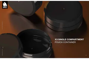 The 3-Way CR Container Closure System is designed for easy opening, featuring three clearly marked positions at the bottom of the container that helps to guide users through the process.