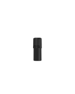 10ML CR AVIATOR BOTTLE WITH TAMPER EVIDENT (BLACK BOTTLE WITH BLACK CLOSURE)