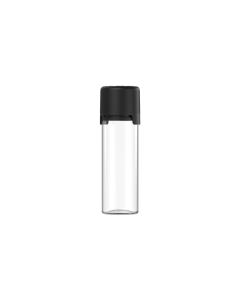 50ML CR AVIATOR BOTTLE WITH TAMPER EVIDENT (CLEAR BOTTLE WITH BLACK CLOSURE)