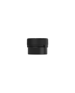 1OZ CR AVIATOR CONTAINER WITH LINER & TAMPER EVIDENT (BLACK CONTAINER WITH BLACK CLOSURE)