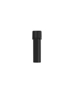 65MM CR  AVIATOR 510F CARTRIDGE CONTAINER WITH TAMPER EVIDENT (BLACK CONTAINER WITH BLACK CLOSURE)