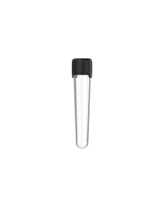 100MM CR Aviator Clear Tube With Black Closure
