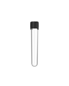 120MM CR Aviator Clear Tube With Black Closure