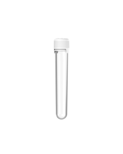 120MM CR Aviator Clear Tube With White Closure