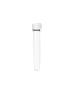 120MM CR AVIATOR TUBE WITH LINER & TAMPER EVIDENT (WHITE TUBE WITH WHITE CLOSURE)