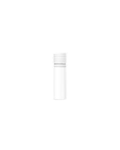 16.5ML CR SPIRAL BOTTLE WITH TAMPER EVIDENT (WHITE BOTTLE WITH WHITE CLOSURE)