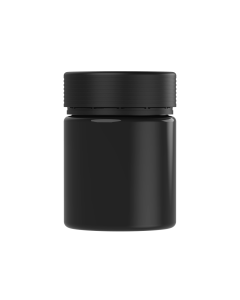 18.5OZ CR SPIRAL XL CONTAINER WITH LINER & TAMPER EVIDENT (BLACK CONTAINER WITH BLACK CLOSURE)