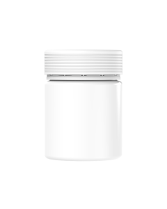 18.5OZ CR SPIRAL XL CONTAINER WITH LINER & TAMPER EVIDENT (WHITE CONTAINER WITH WHITE CLOSURE)