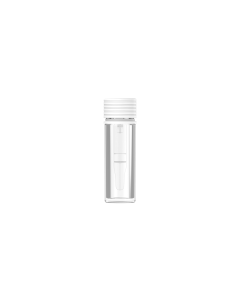 65MM CR SPIRAL 510F CARTRIDGE CONTAINER WITH TAMPER EVIDENT (CLEAR CONTAINER WITH WHITE CLOSURE)