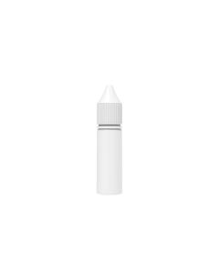 15ML CR REDUCER UNICORN BOTTLE WITH TAMPER EVIDENT (WHITE BOTTLE WITH WHITE CLOSURE)