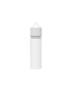 50ML CR UNICORN BOTTLE WITH TAMPER EVIDENT (WHITE BOTTLE WITH WHITE CLOSURE)
