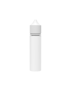 60ML CR UNICORN BOTTLE WITH TAMPER EVIDENT (WHITE BOTTLE WITH WHITE CLOSURE)