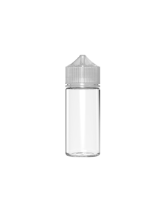 75ML MINI UNICORN BOTTLE WITH TAMPER EVIDENT (CLEAR BOTTLE WITH CLEAR CLOSURE)